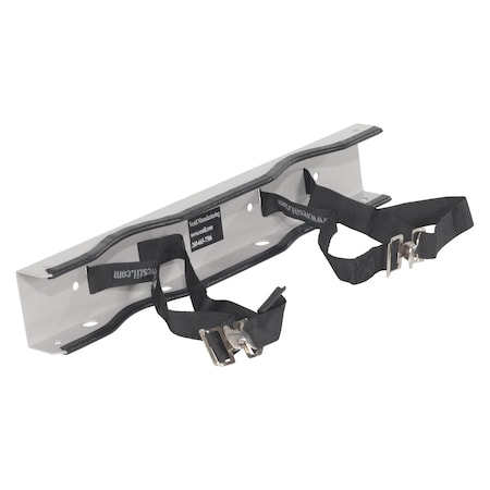 Vestil Steel Wall-Mounted 2 Cylinder Bracket CB-W-2S